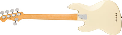 Fender American Professional II Jazz Bass V, Rosewood Fingerboard in Olympic White
