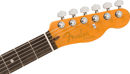 Fender American Ultra II Telecaster, Ebony Fingerboard in Texas Tea