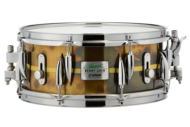 Sonor Benny Greb Signature Series 13" x 5.75" Brass Shell Snare Drum