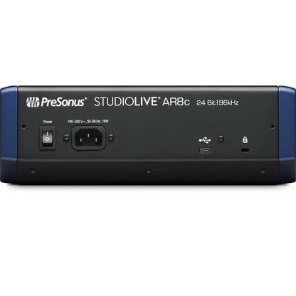 PreSonus StudioLive AR8c 8 channel USB C Compatible Audio Interface / Mixer / Recorder