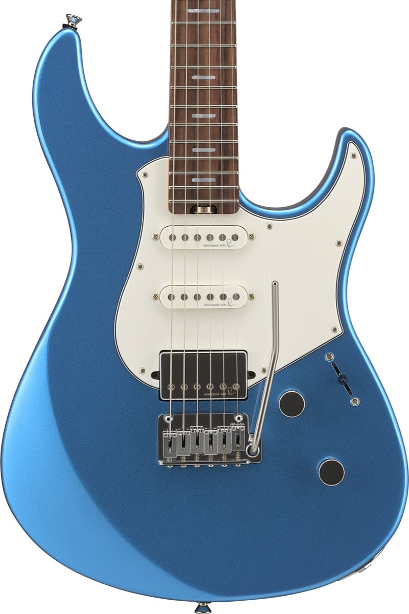 Yamaha PACP12 Pacifica Professional Electric Guitar in Sparkle Blue | Bonus Line 6 HX One Pedal (Via Redemption)