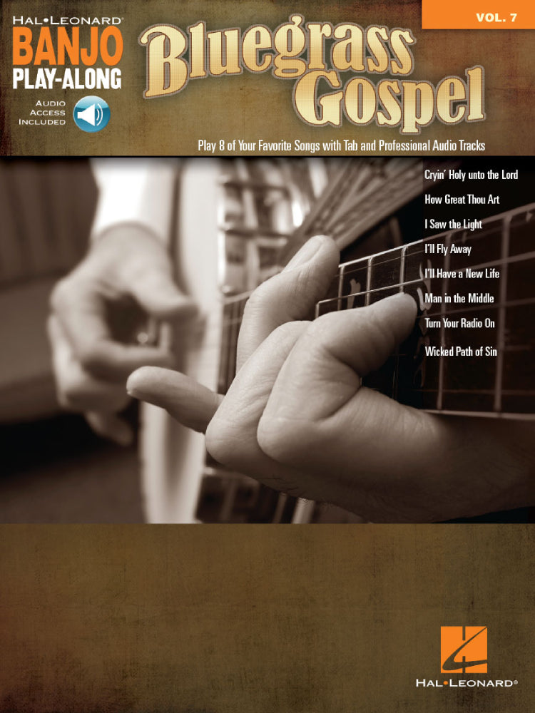 Bluegrass Gospel Banjo Play Along Volume 7 Bk/Ola
