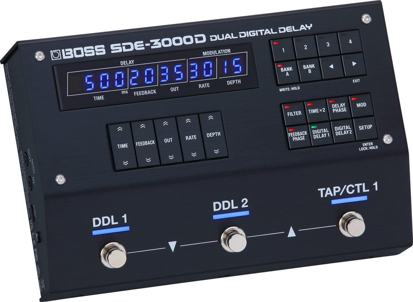 BOSS SDE3000D Dual Digital Delay Pedal