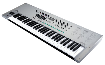 KORG opsix SE 61 Key Altered FM Synthesizer With Case Platinum