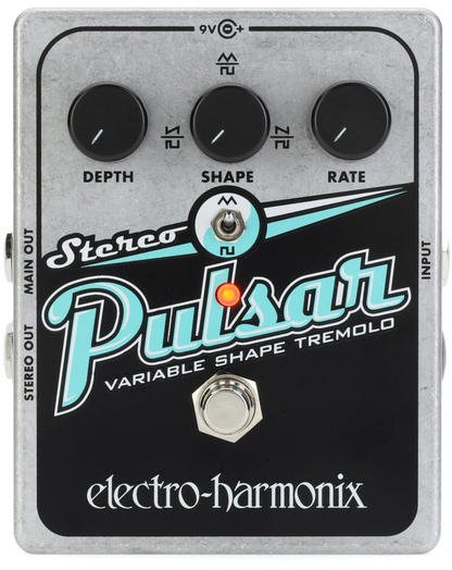 Electro Harmonix Stereo Pulsar Tremolo Pedal