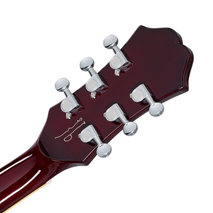 Epiphone Noel Gallager Riviera in Dark Wine Red