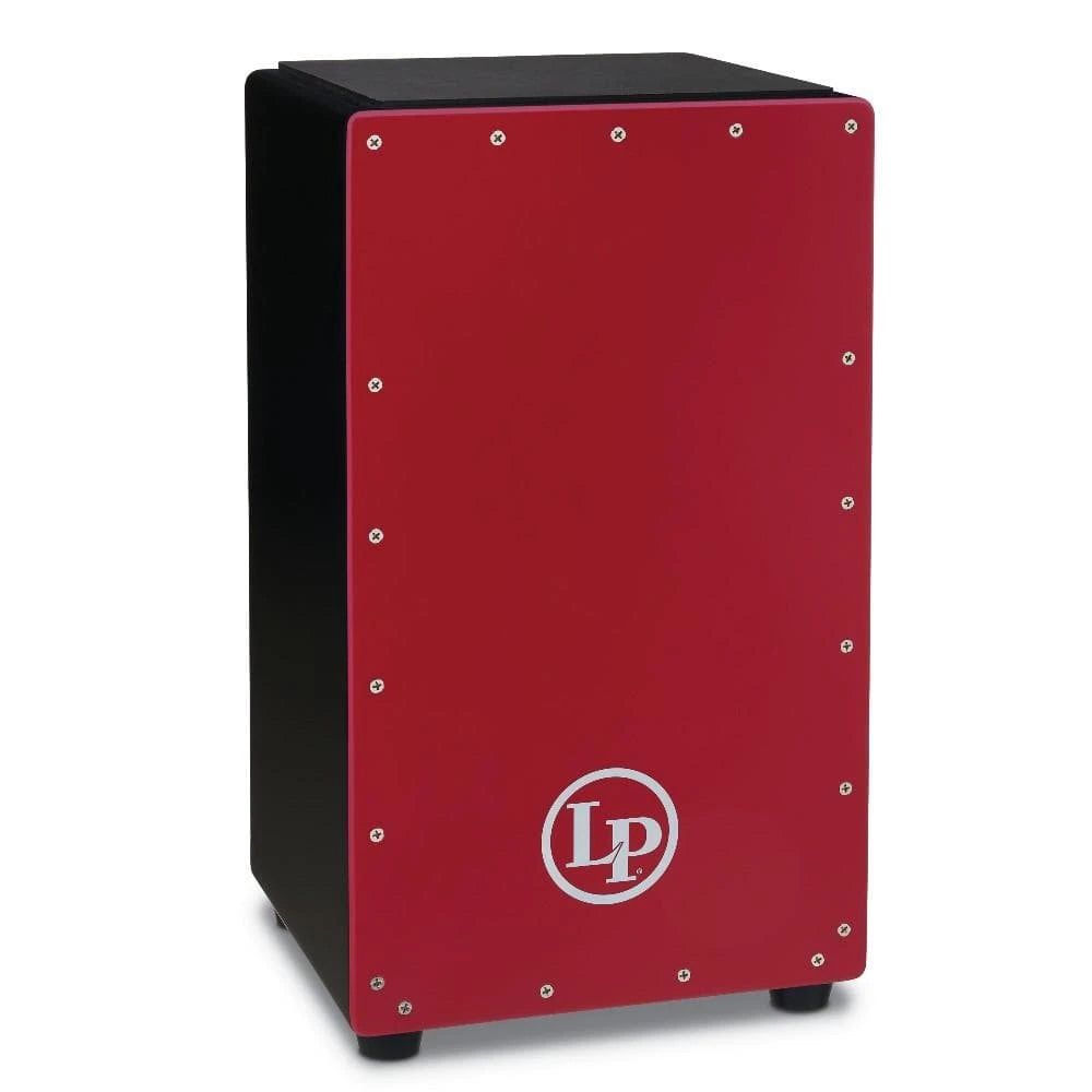 Latin Percussion Padded Seat Prism Snare Cajon in Red