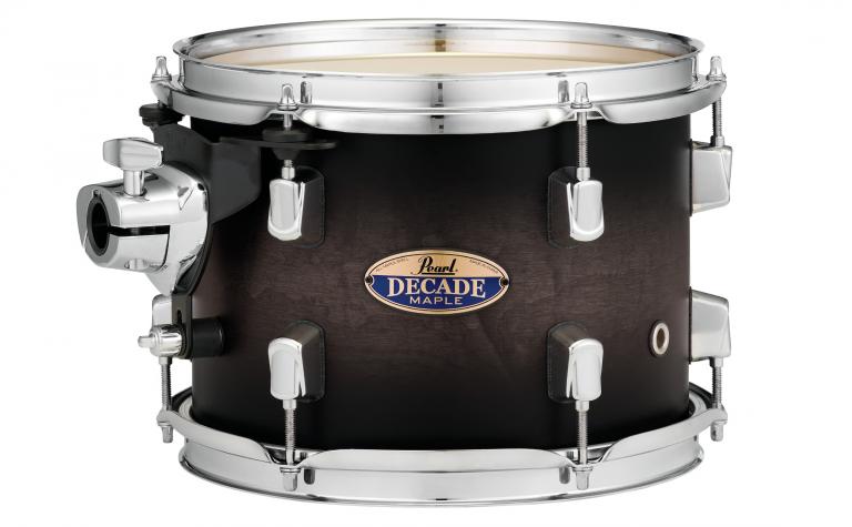 Pearl Decade Maple 2 Piece Shell Pack in Satin Black Burst