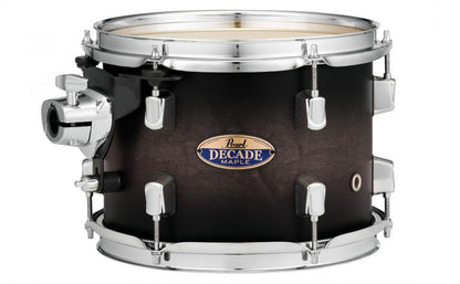 Pearl Decade Maple 2 Piece Shell Pack in Satin Black Burst