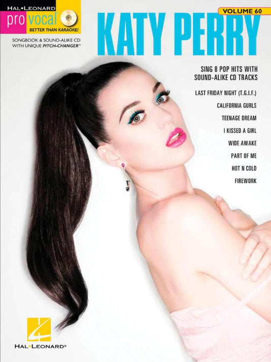 Katy Perry Pro Vocal Women's V60 Guitar Tab BK/CD
