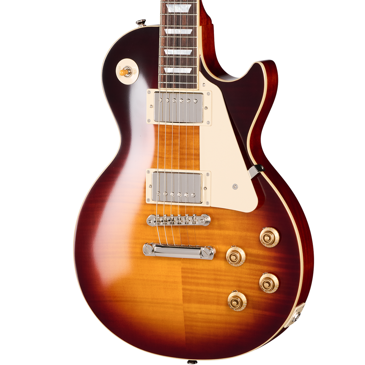Epiphone 1959 Les Paul Standard Reissue Electric Guitar in Washed Bourbon Burst