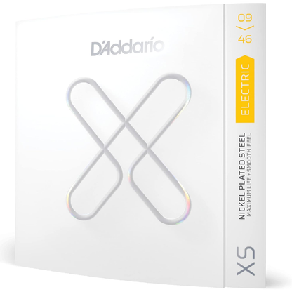 D'Addario XS Super Light Top Regular Bottom Coated Electric Guitar Strings 09-46 Gauge