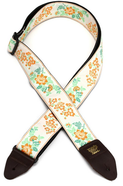 Ernie Ball Classis Jacquard Guitar Or Bass Strap in Alpine Meadow