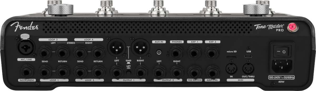 Fender Tone Master Pro Multi effects Guitar Workstation