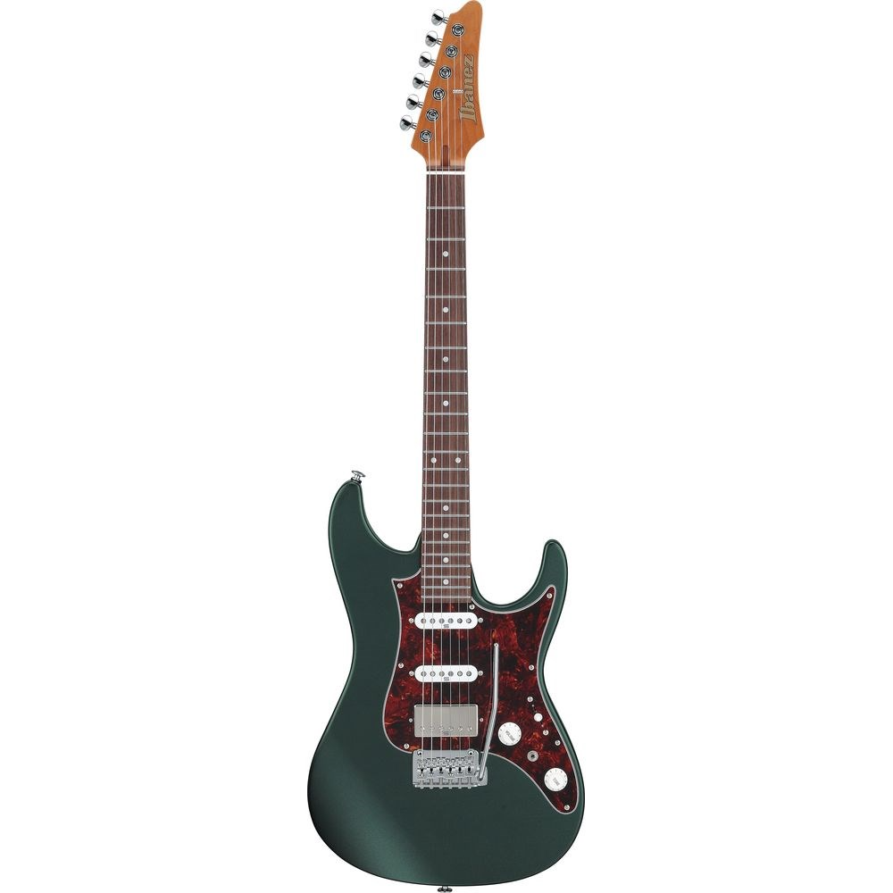 Ibanez Prestige AZ2204N Electric Guitar in Ivy Green Metallic Flat
