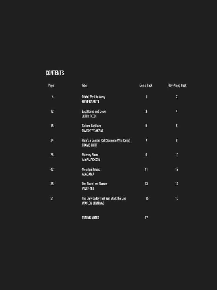 Country Rock Guitar Play Along Volume 132 Guitar Tab BK/CD