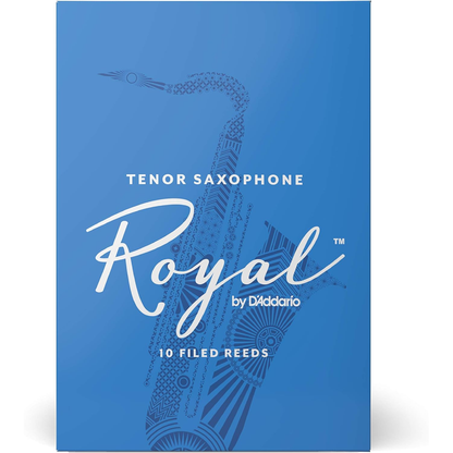 Royal By D'Addario Tenor Saxophone Reeds Strength 3.5 10 Pack