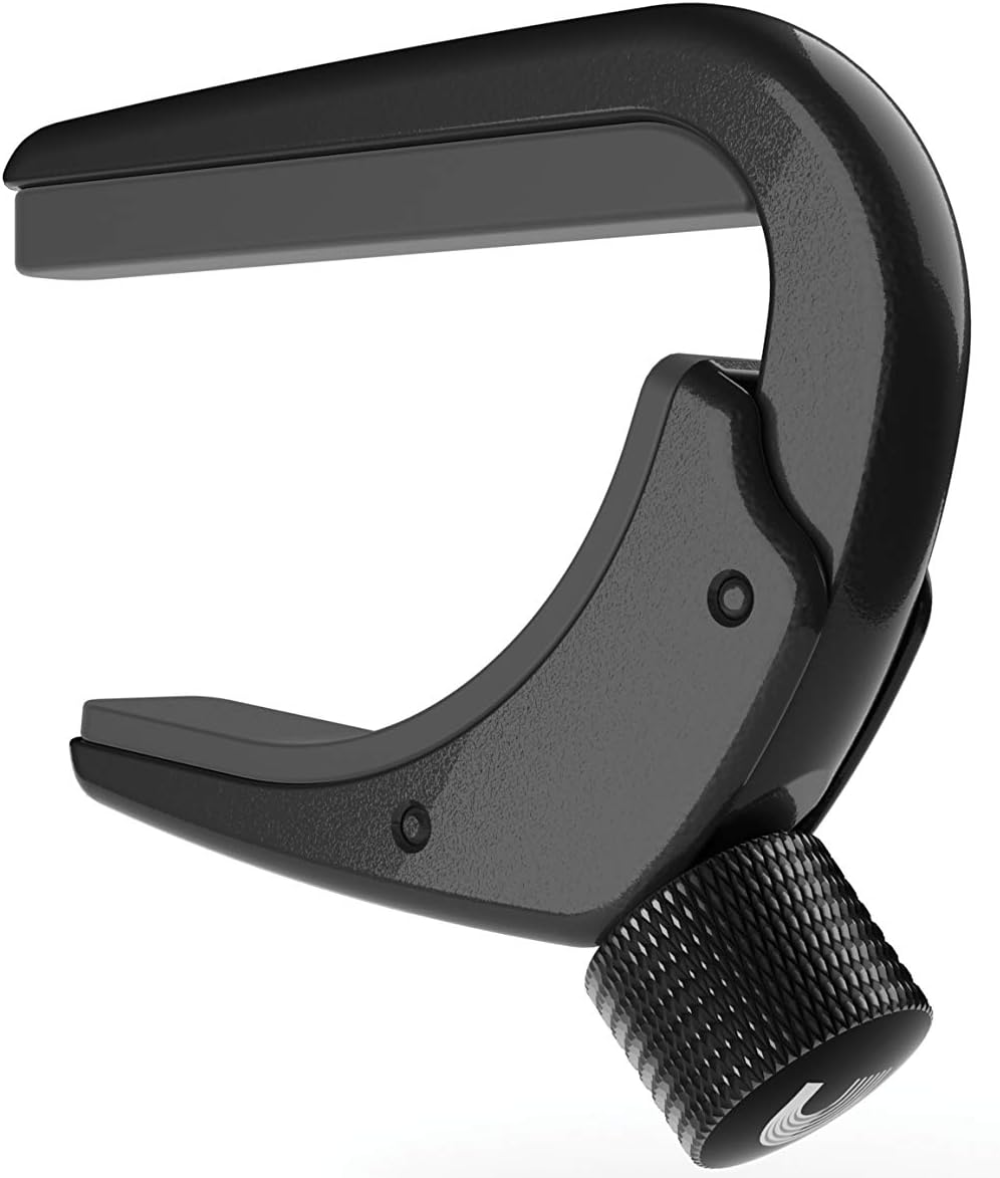 D'Addario Planet Waves NS Banjo Mandolin Pro Capo Adjustable Tension in Black