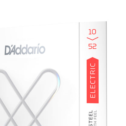 D'Addario XS Light Top Heavy Bottom Coated Electric Guitar Strings 10-52 Gauge