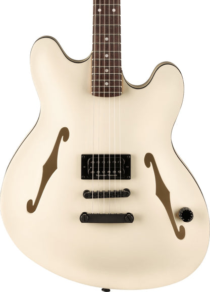 Fender Tom DeLonge Starcaster in Satin Olympic White