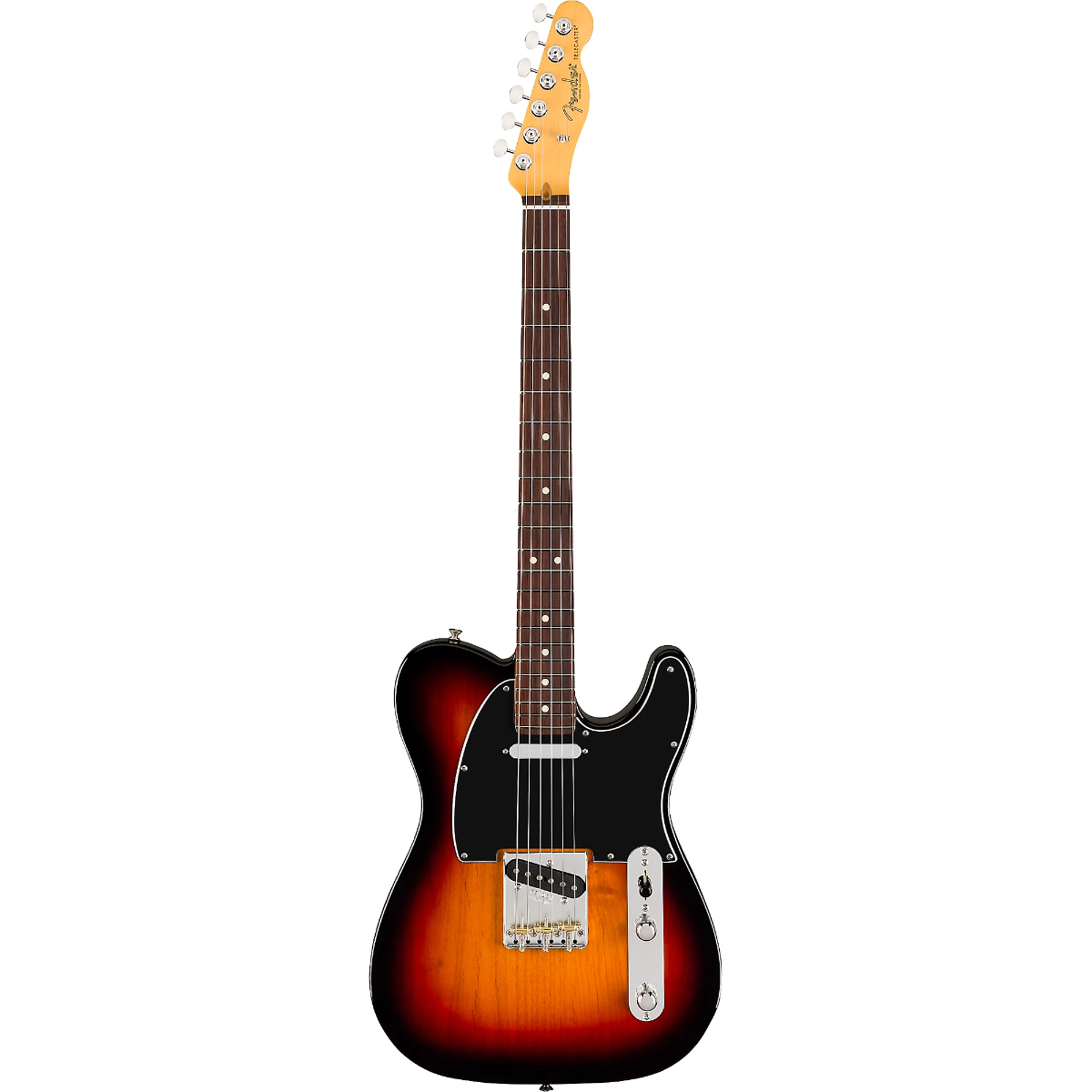 Fender American Professional Classic Telecaster Electric Guitar, Rosewood Fingerboard in 3 Color Sunburst