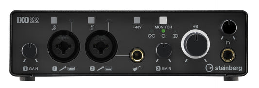 Steinberg IXO22 USB Audio Interface in Black