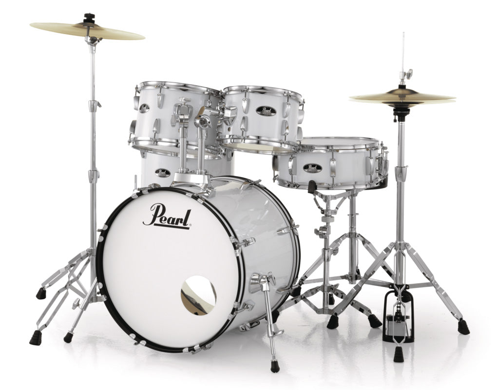 Pearl Roadshow Junior 5 Piece Drum Kit in Pure White