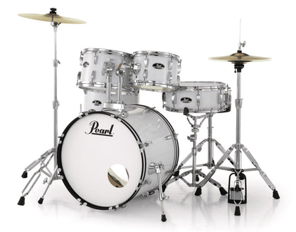 Pearl Roadshow Junior 5 Piece Drum Kit in Pure White