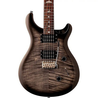PRS SE Custom 24 in Charcoal Burst