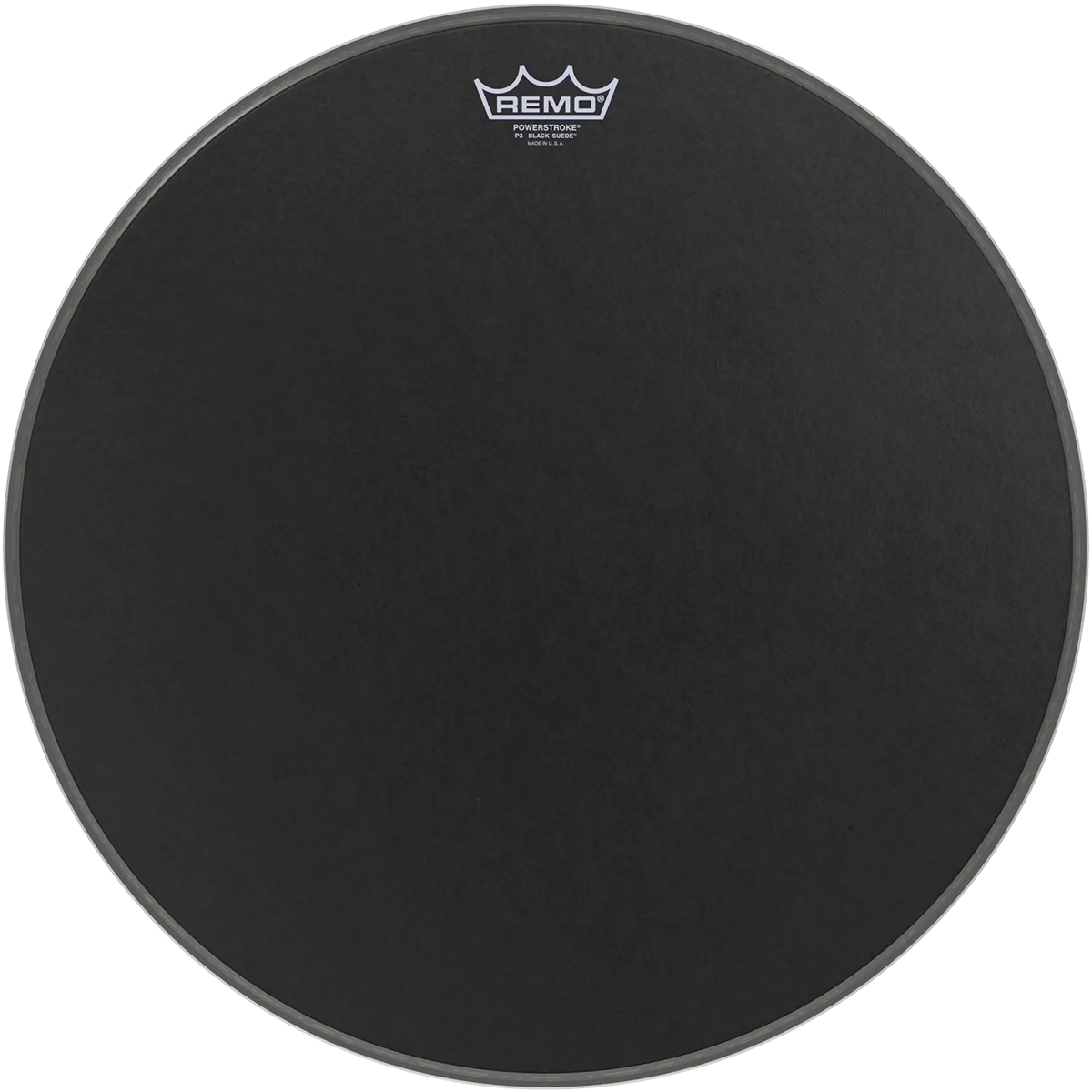 Remo Powerstroke P3 Black Suede Bass 20" Drum head