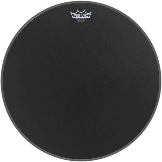 Remo Powerstroke P3 Black Suede Bass 20" Drum head