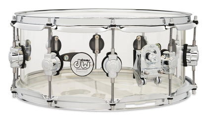 DW Design 5.5" x 14" Clear Acrylic Snare Drum