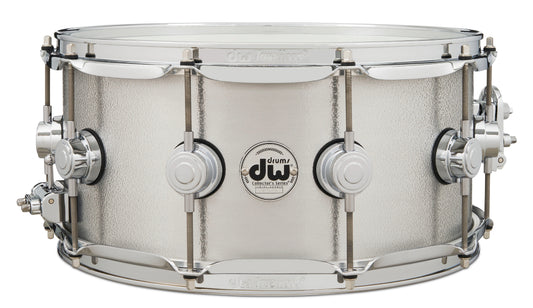 DW Collectors Series  6.5x14" Aluminum 3mm Snare Drum