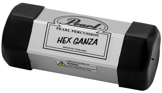 Pearl PGA30 Percussion Hexagonal Aluminium Short Ganza