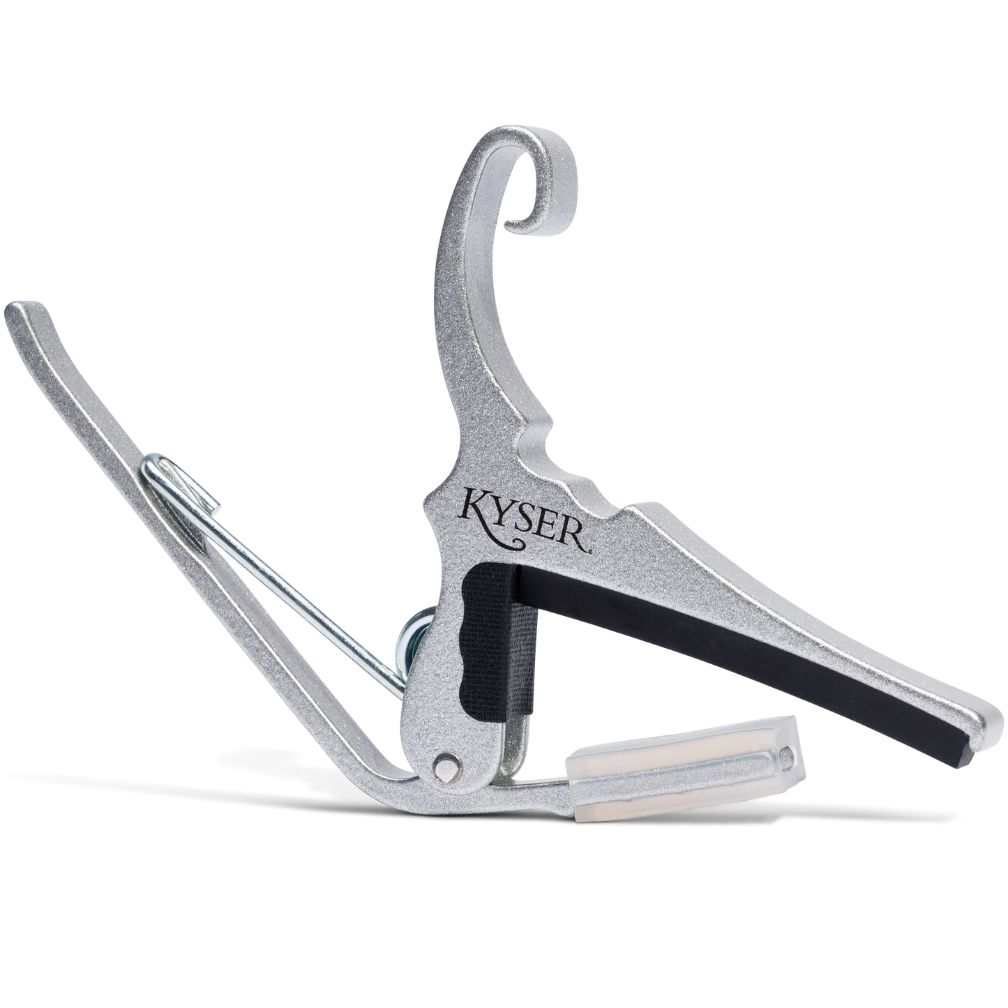 Kyser Quick Change Acoustic Guitar Capo in Silver