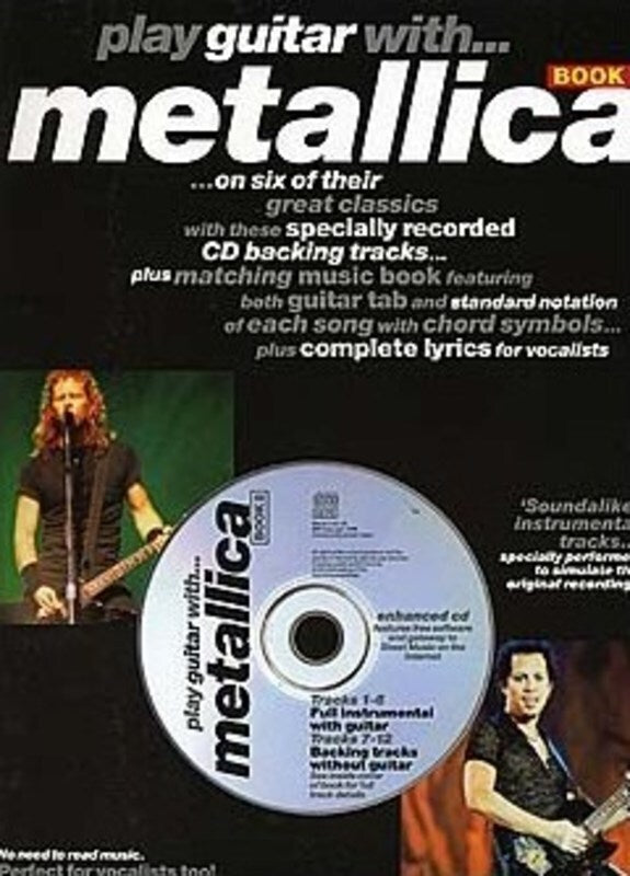 Play Guitar With Metallica Vol 2 Guitar Tab BK/CD