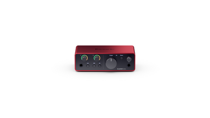 Focusrite Scarlett Solo Studio 4th Gen 2 in 2 out Interface, Condenser Mic And Headphones