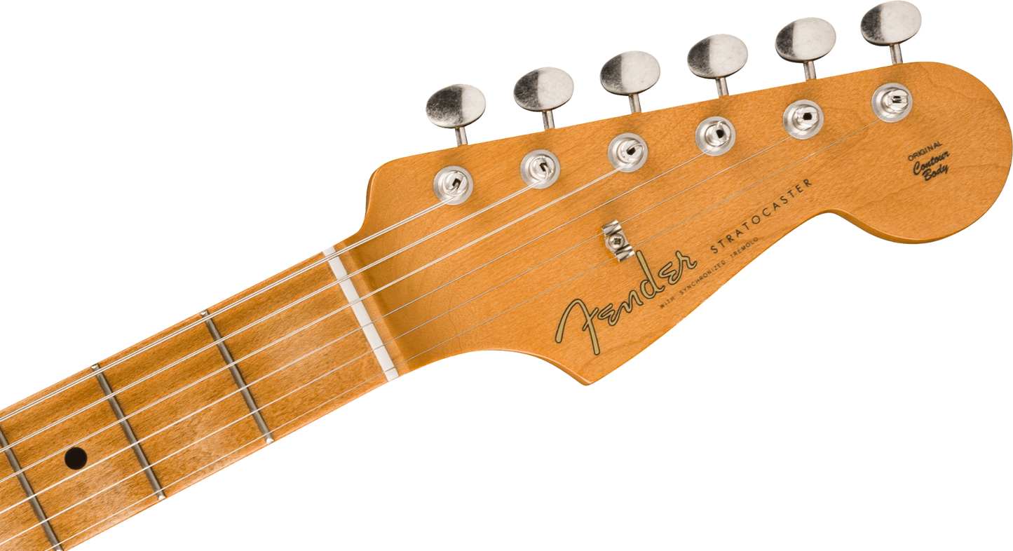 Fender Limited Edition Vintera II Road Worn '60s Stratocaster, Maple Fingerboard in Black