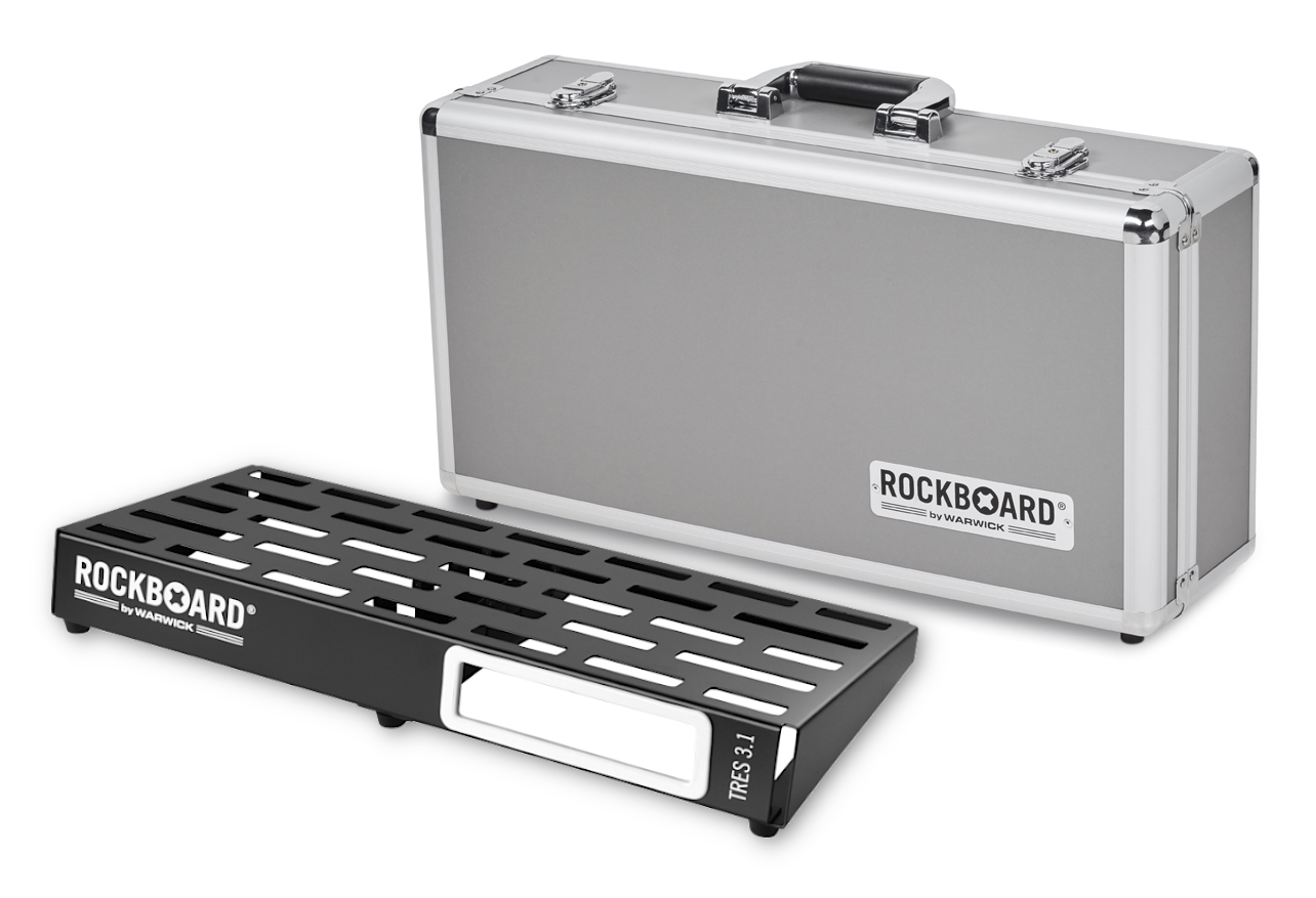 Warwick RockBoard TRES 3.1 Pedalboard with Flight Case