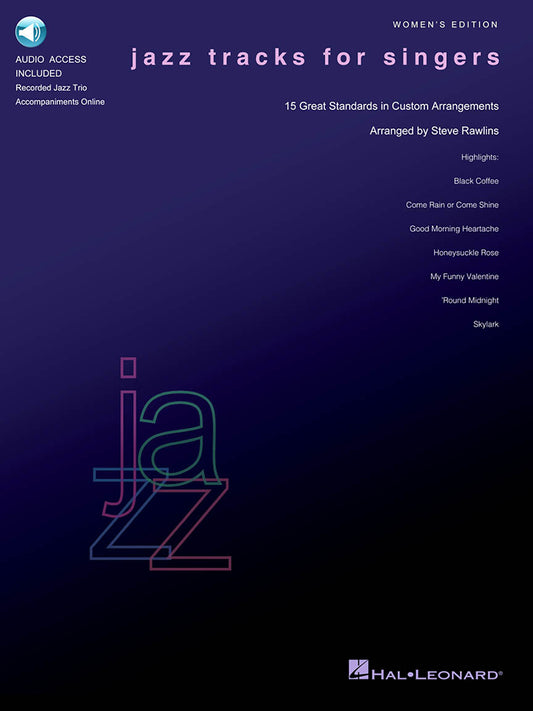 Jazz Tracks For Singers Women's Edition BK/CD