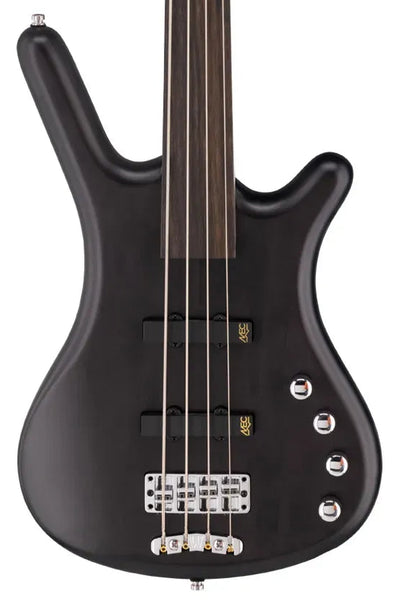 Warwick RockBass Corvette Basic 4-String Fretless in Nirvana Black
