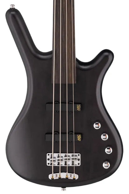 Warwick RockBass Corvette Basic 4-String Fretless in Nirvana Black