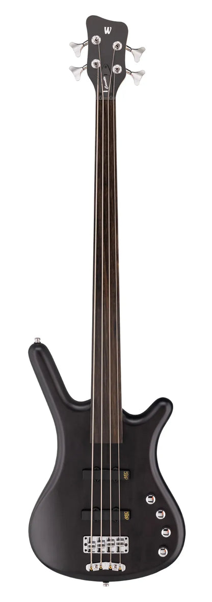 Warwick RockBass Corvette Basic 4-String Fretless in Nirvana Black