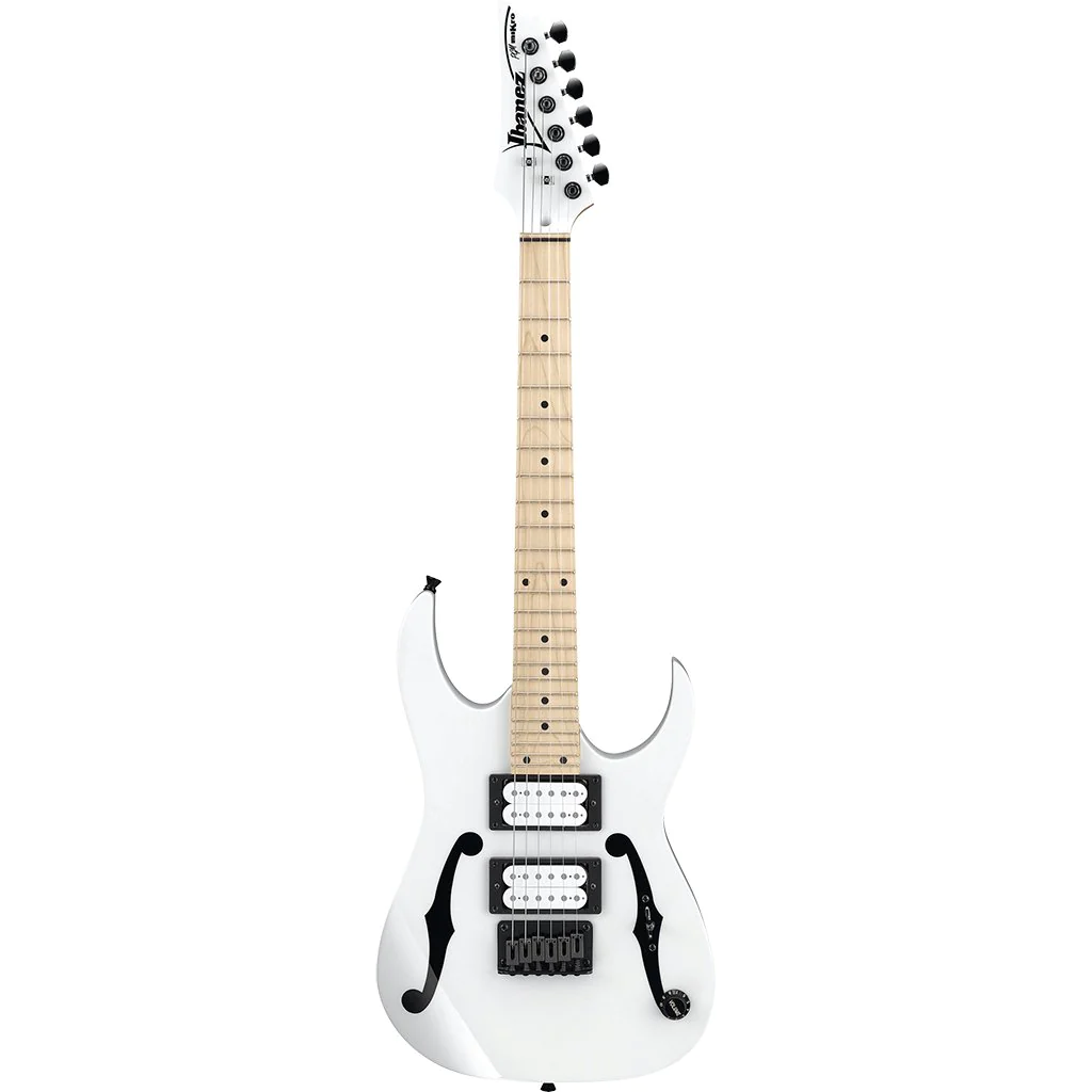 Ibanez PGMM31 Mini Paul Gilbert Signature Electric Guitar in White