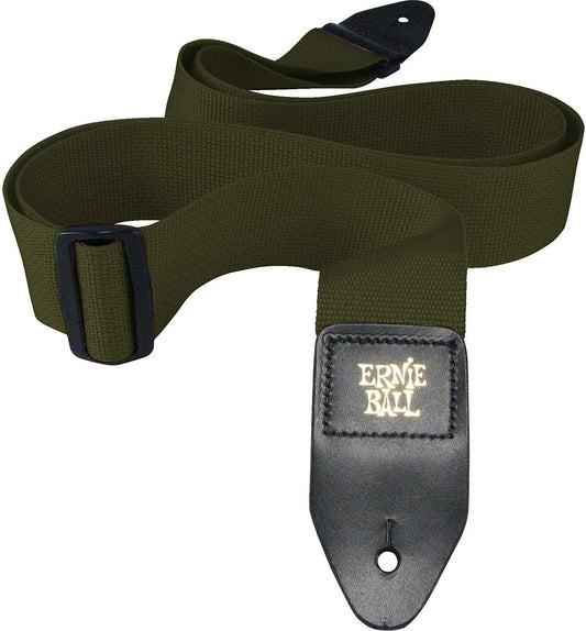 Ernie Ball Polypro Guitar Strap Or Bass Strap in Olive