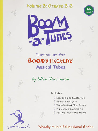 Boomwhackers Boom A Tunes Volume 3 Book