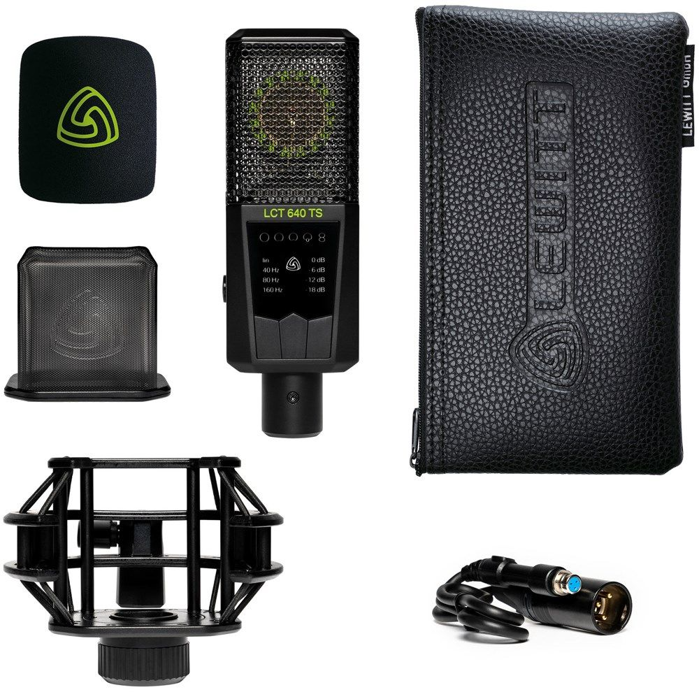 Lewitt LCT 640 TS 1" Multi-Pattern Studio Condenser Microphone