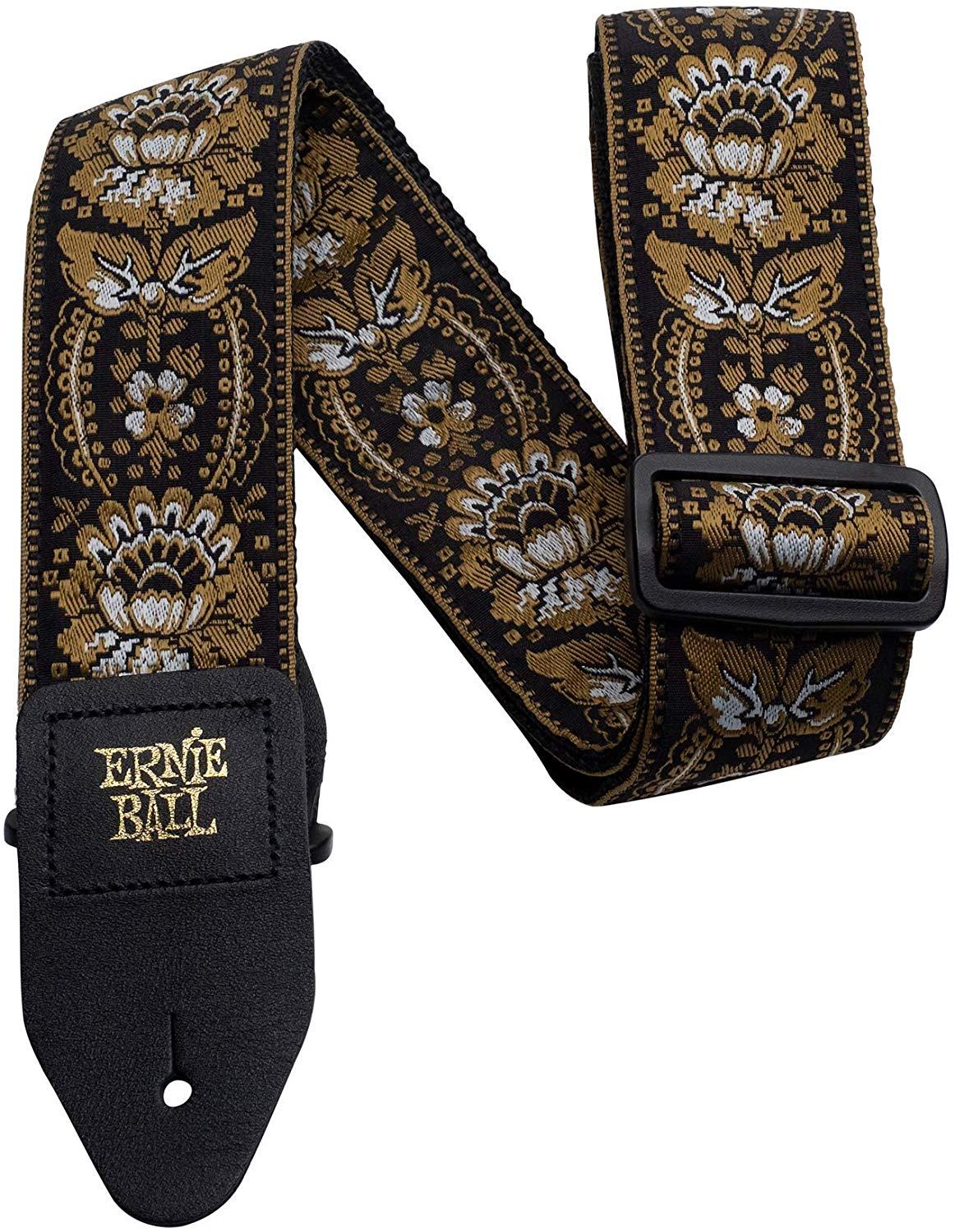 Ernie Ball Classis Jacquard Guitar Or Bass Strap in Royal Orleans