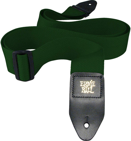 Ernie Ball Polypro Guitar Strap Or Bass Strap in Forest Green