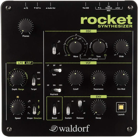 Waldorf Rocket Desktop Synthesizer
